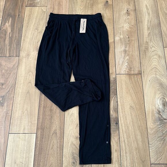 Michael Stars Cotton Drawstring Women’s Black Sweatpant Size XS NEW with tag - Picture 1 of 7